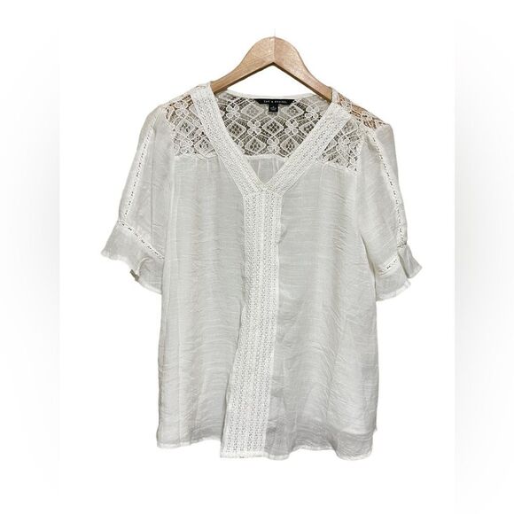 Zac & Rachel Boho White Blouse - Picture 1 of 3
